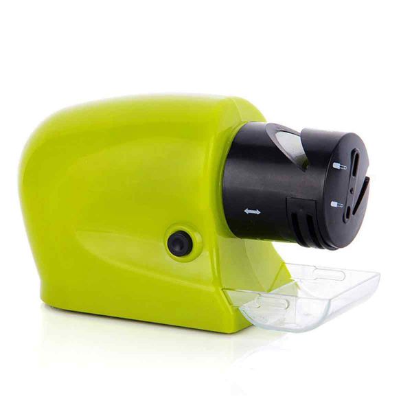 Electric Knife Sharpener Compatible with Kitchen Scissors and Pocket Knives