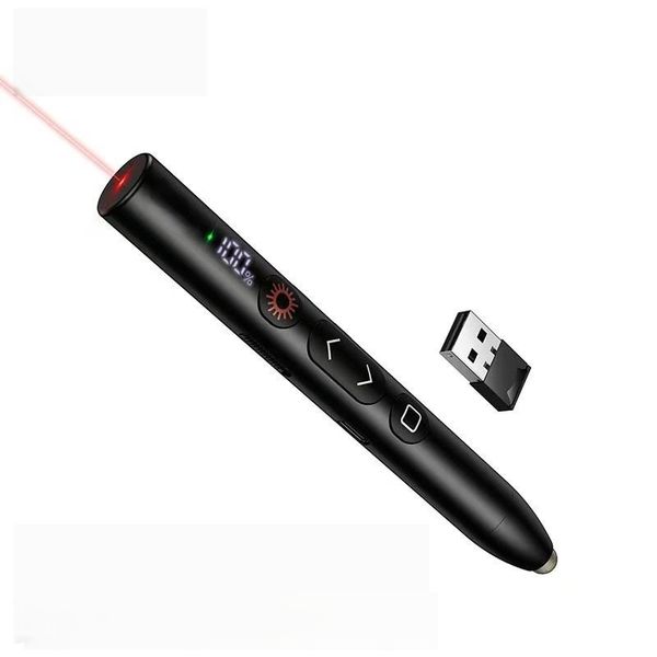 2-in-1 Wireless Presenter Pen - Laser Pointer &amp; Touch Stylus GM203