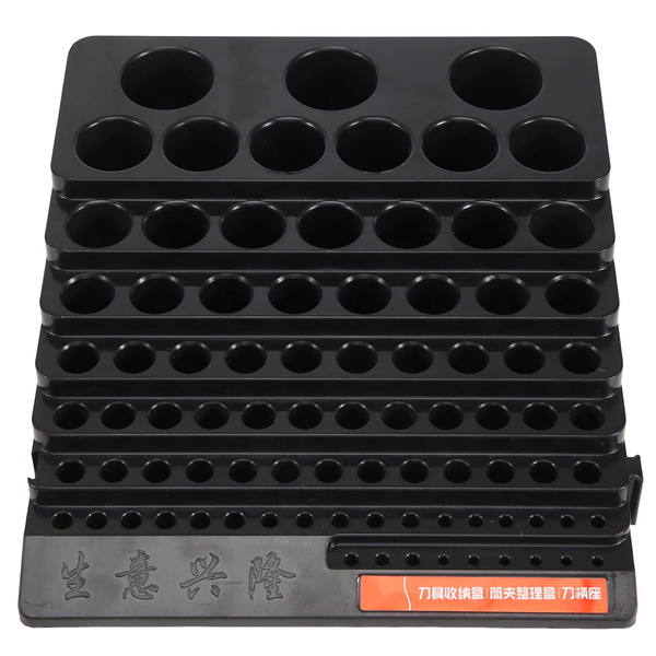 Drill Bit Storage Box Milling Cutter Saving Space Drill Finishing Holder Or