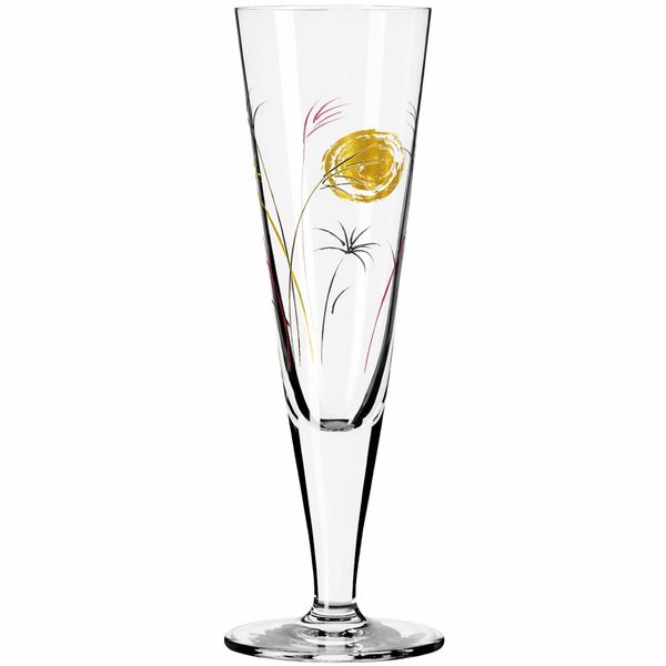 Ritzenhoff Goldnacht Champagne Flute Crystal Glass - Tranquility - Gold