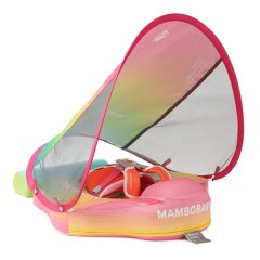 Mambobaby chest and back float - Air-free - With canopy - Colorful