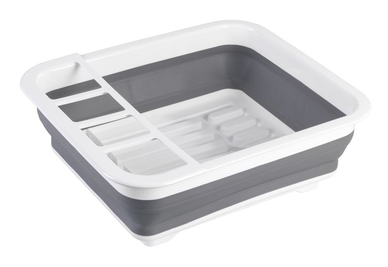 Wenko - Dish Rack Collapsible Silicone - Camping, Space Saving