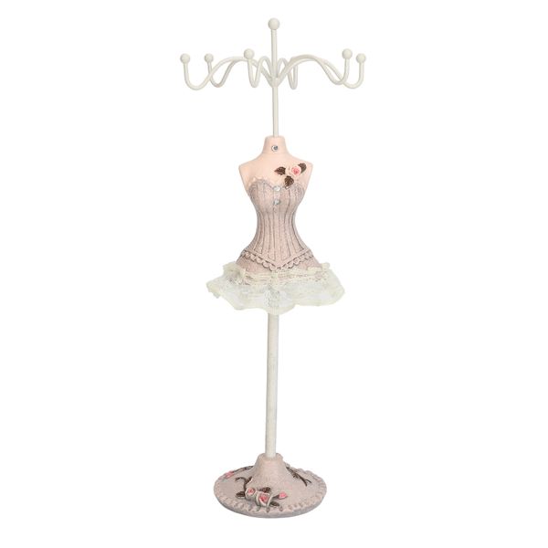 Model 4 Mannequin Jewelry Display Stand for Earrings &amp; Necklaces