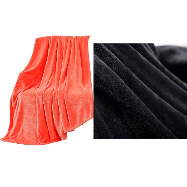 Super Soft,Warm Flannel Blanket,2 Pieces Value Pack. Multiple colour.