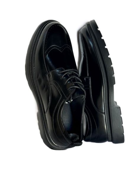 High Quality: Men's Formal/Casual Oxford Shoes - Black Leather Shoes