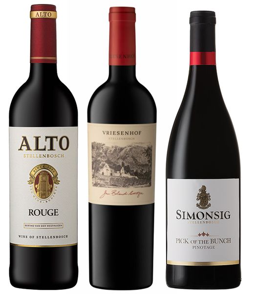 3 Bottle Mixed case of Iconic Red Wines - 3 x 750ml