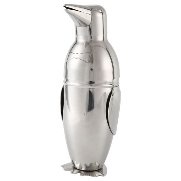 Creative Penguin Stainless Steel Bar Bartender Drink Mixer Shaker Pot