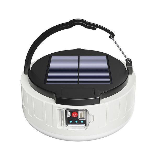 Solar Led Camping Light Outdoor Waterproof 3 Modes Tent Lamp 100W