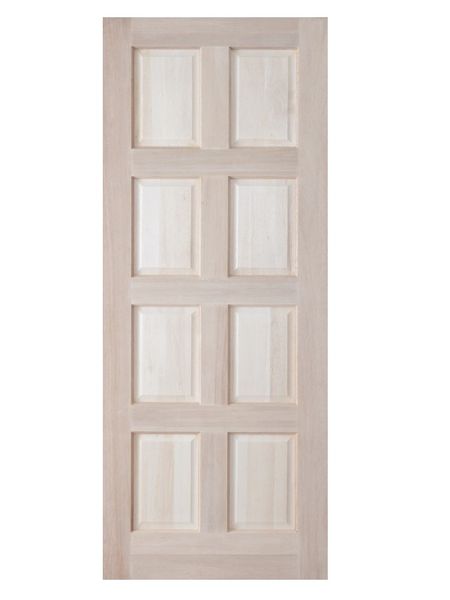 ZYS - 8 Panel Hardwood Entrance Door