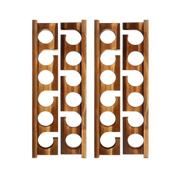 4Piece Fishing Rod Racks Wall or Ceiling Mounted Holder Holds Up to 12 Rods