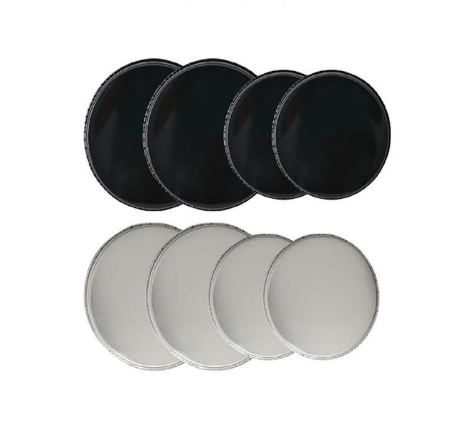 Bulk Pack X 2 Hillhouse 4 Piece Stove Burner Covers - Solid Colours