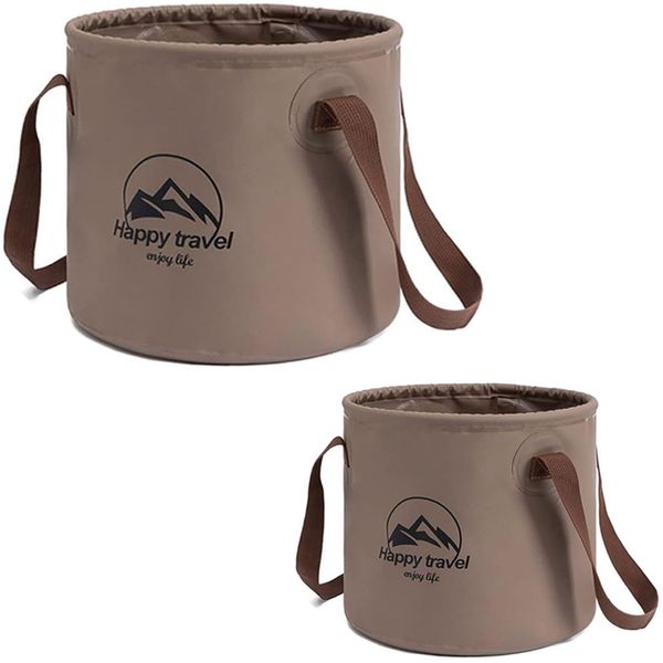 Camping Outdoor Foldable Buckets Water Container Basin
