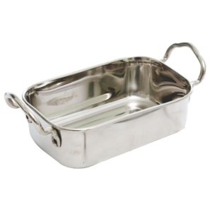 Individual Rectangle S/Steel Roasting Pan 14.5cm - 6 Pack