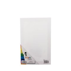 Canvas - Wood Mounted Frame - White - Size A4 - Pack of 2