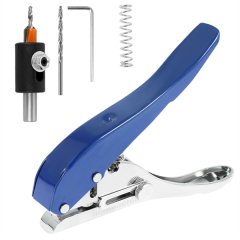 Manual Edge Band Puncher Plier 8Mm Hole Card Punching Tool