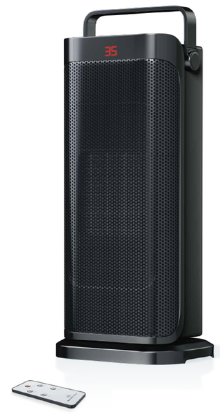 Bennett Read Digital Remote Controlled Fan Heater - Black