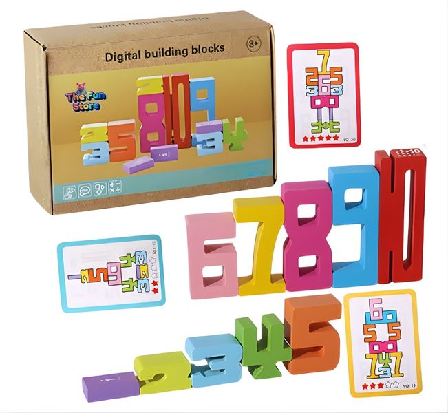 Fun and Educational Math Blocks for Kids on-the-Go!