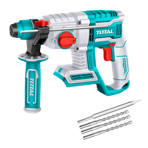 TOTAL Drill Rotary Hammer 22mm 2.0J Li-Ion 20V (Unit Only)