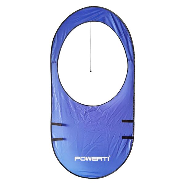Large Tennis Training Target Rings Driving Range Equipment Foldable Blue