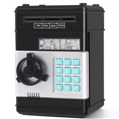 Topika Kids ATM-Style Piggy Bank with Password Lock, Coin and Cash Slot