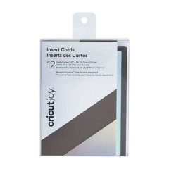 Cricut Joy Smart Cardstock Holographic 24-sheets Grey Silver 2008795