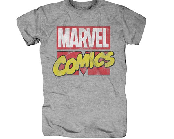 RockTs Men's Marvel Comics Logo T-Shirt
