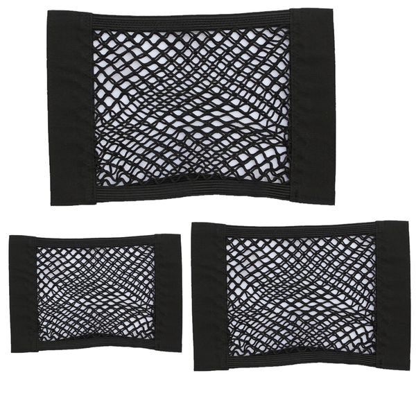 DIY Motor Vehicle Storage Net Bag - Set of 3