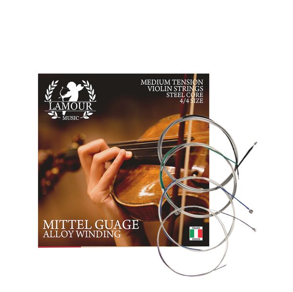 Lamour Violin string set 4/4 - 3/4