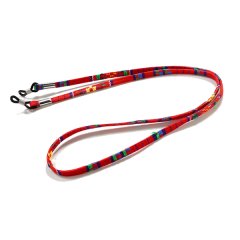 Pou Ethnic Style Eyewear Strap - Gleaming Red