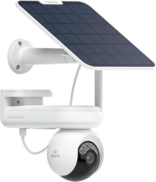 Instacam Reolink Altas PT Ultra 4K 8MP WiFi-6 Battery Camera &amp; SP Combo