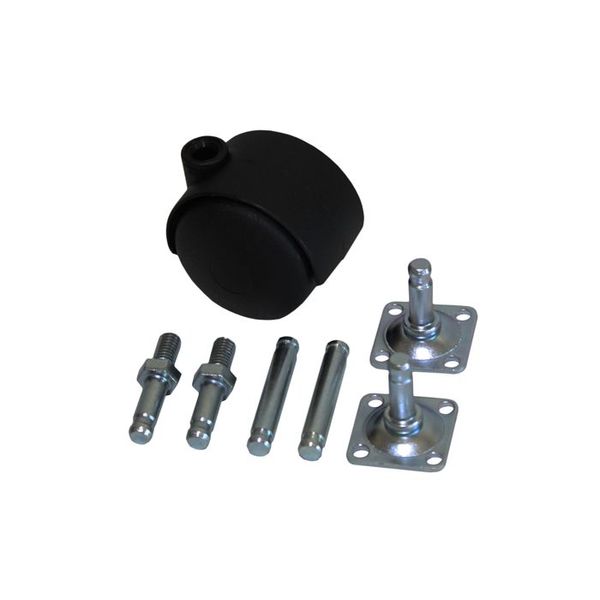 Caslad - Twin Wheel With Fittings 50mm