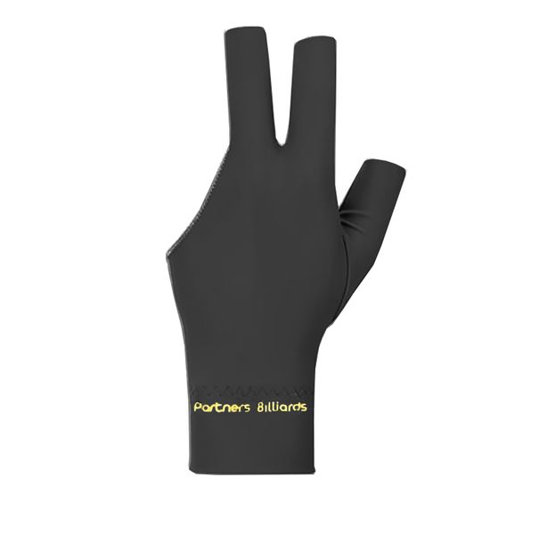 Left Hand Three Finger with Open Fingertip Snooker Billiard Cue Glove
