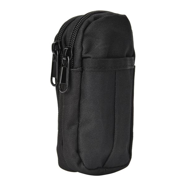Generic Waterproof Mobile Phone Sports Waist Bag Black