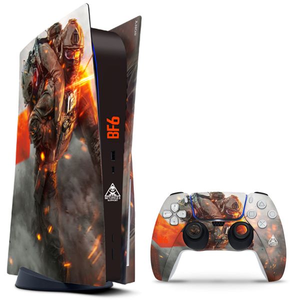 Decal Skin Compatible with PS5 (Disc): Battlefield 6 Engineer (Decal Only)