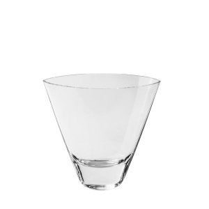 Krosno - Clear Vase Medium Oval 22cm