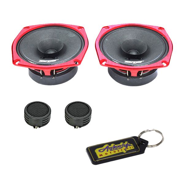 Targa Pro Series 5" 500w Midrange Speakers &amp; Evo Tweeters &amp; Gel Key Holder