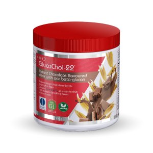 GlucaChol-22 Instant Flavoured Chocolate Drink with Oat Beta-Glucan - 360g