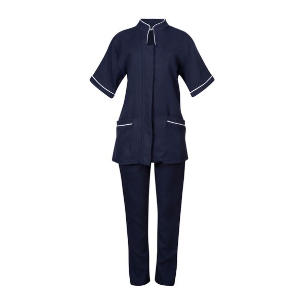 Selphies Clinical 2 Piece Scrub Uniform- Navy Blue