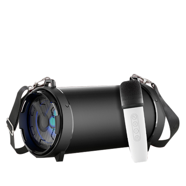 KTS-1816 Portable Bluetooth 3inch Speaker with Wireless Microphone &amp; Strap