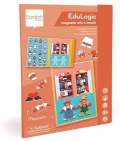 Dress Up Bear Scratch Europe Edulogic Magnetic Game
