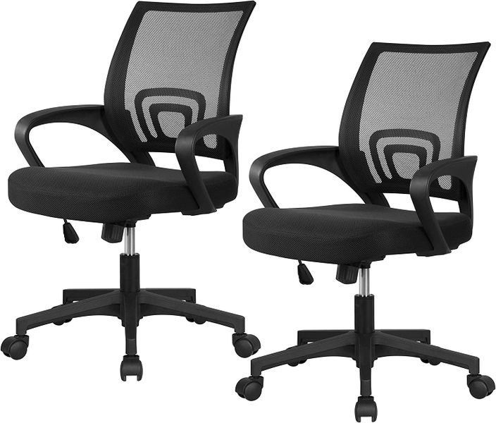 Computer Desk Chair Mesh Back with Adjustable Height
