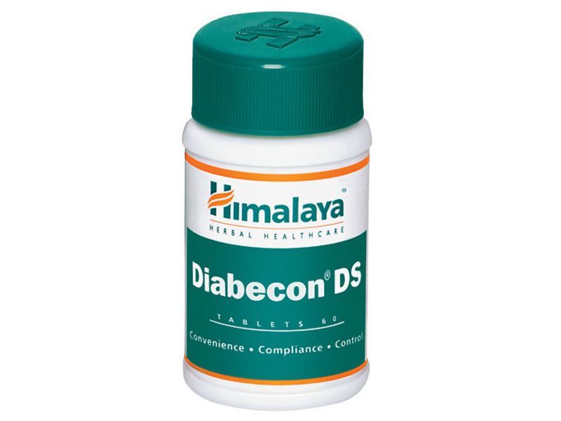 Himalaya Diabecon DS / keeps diabetes under control / 60 tablets