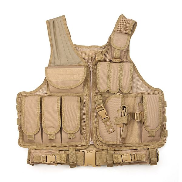 Multifunctional Outdoor Vest for Fishing and Hunting - Army Green