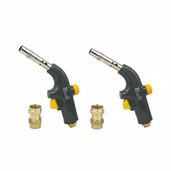 Eurogas Butane Culinary Torch with Adjustable Flame and Safety - 2 Pack