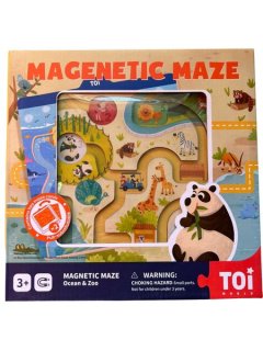 2 in 1 Magnetic Maze - Ocean &amp; Zoo