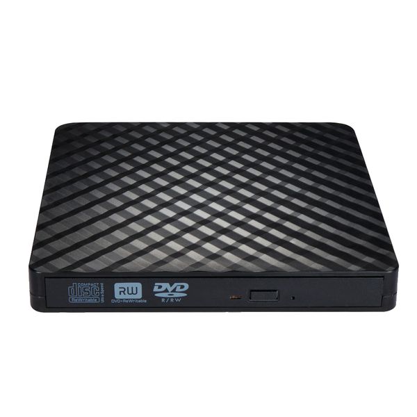 External Cd Dvd Drive Usb 3.0 and Type-C Cd Dvd +/-Rw Drive Reader