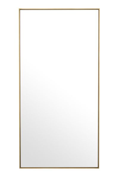 Oversized Gold Frame Mirror 180 cm x 100 cm