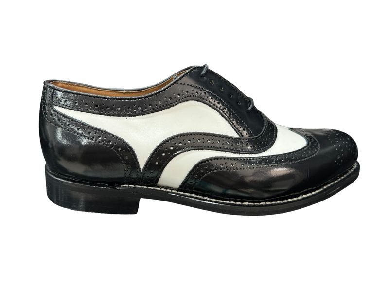 Bishop Men's Black/Daisy Lace-Up Formal Shoes