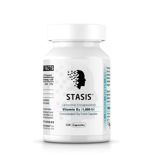 Stasis Liposomal Vitamin D3 (1 000 IU) 120 Servings