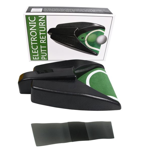 Golf Auto Returning Hole and Swing Correcting Band, Indoor Golf Practice